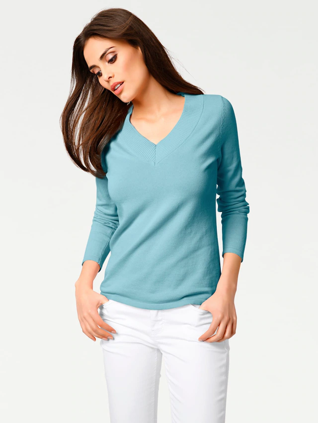 RICK CARDONA by heine Strickpullover »V-Pullover«