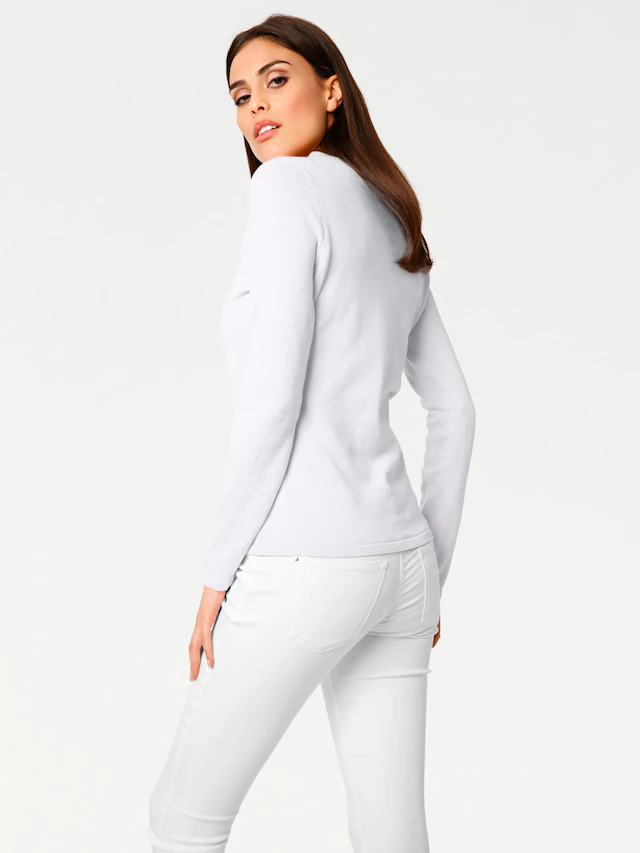 RICK CARDONA by heine Strickpullover »V-Pullover«