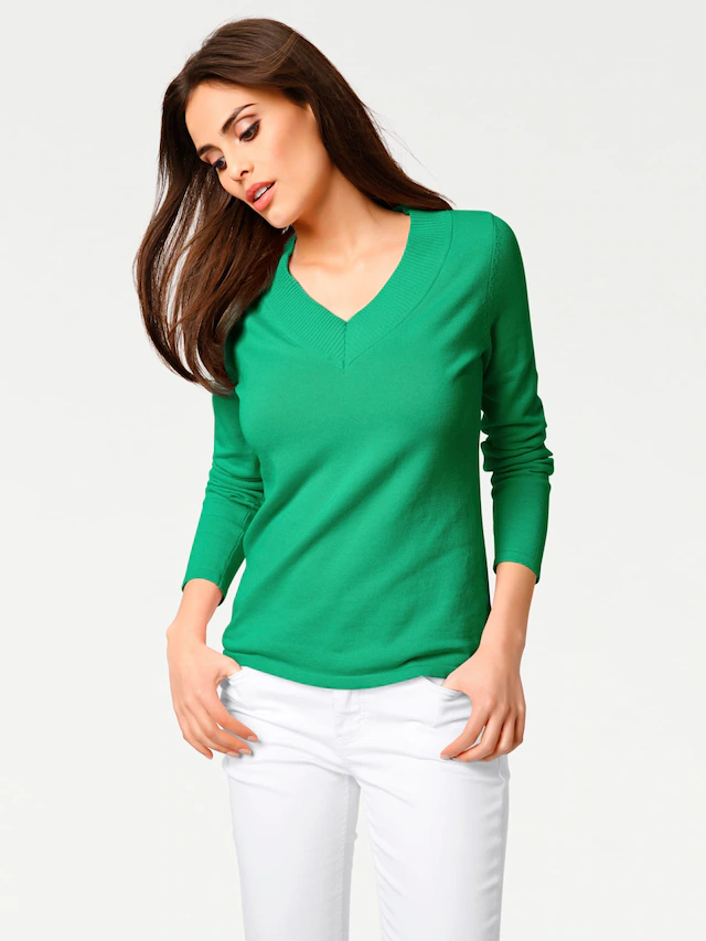 RICK CARDONA by heine Strickpullover »V-Pullover«