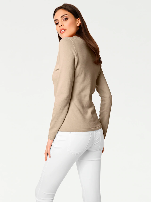 RICK CARDONA by heine Strickpullover »V-Pullover«
