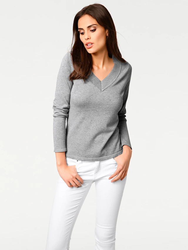RICK CARDONA by heine Strickpullover »V-Pullover«