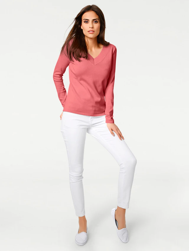 RICK CARDONA by heine Strickpullover »V-Pullover«