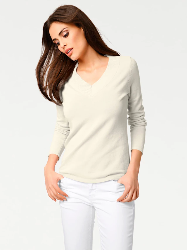 RICK CARDONA by heine Strickpullover »V-Pullover«