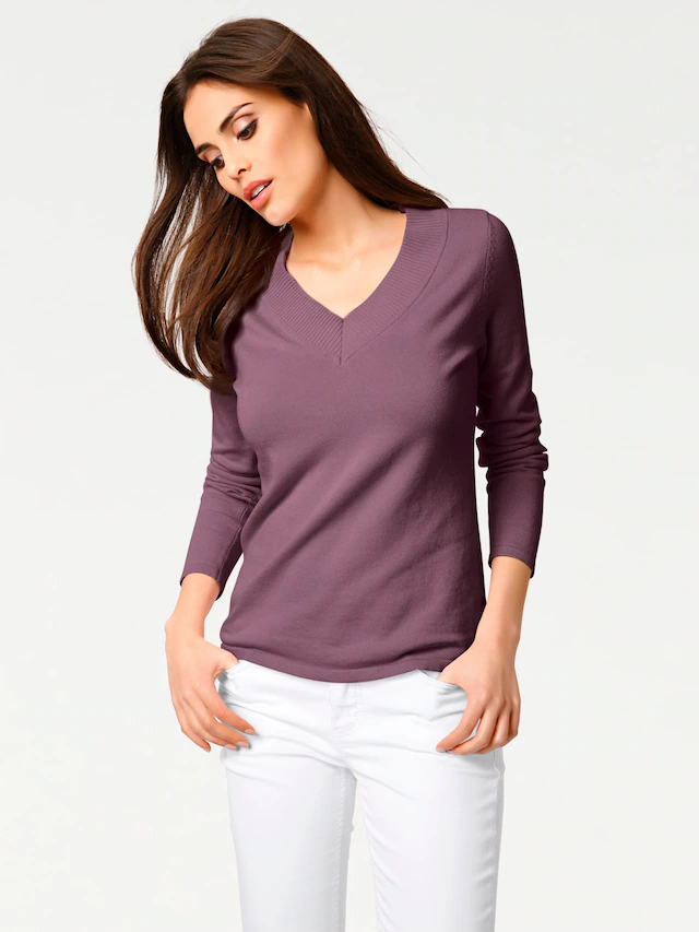 RICK CARDONA by heine Strickpullover »V-Pullover«