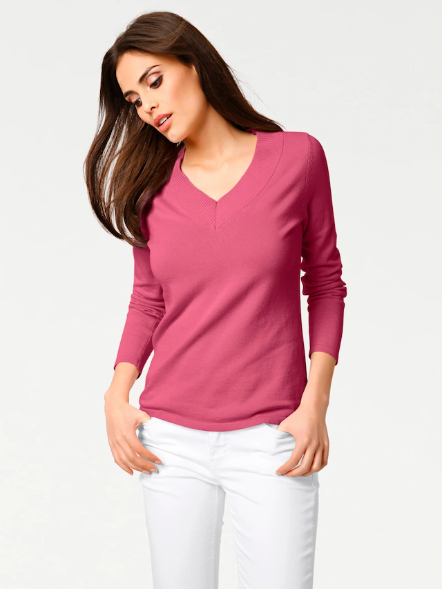 RICK CARDONA by heine Strickpullover »V-Pullover«