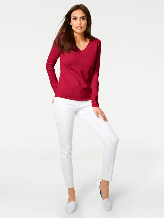 RICK CARDONA by heine Strickpullover »V-Pullover«