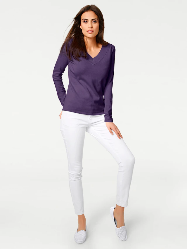 RICK CARDONA by heine Strickpullover »V-Pullover«