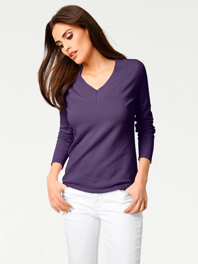 RICK CARDONA by heine Strickpullover »V-Pullover«