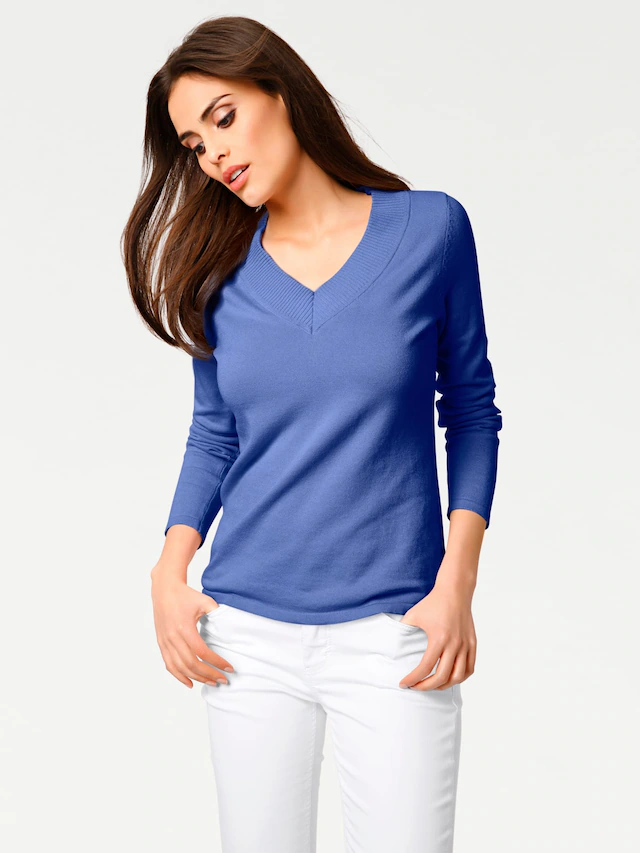 RICK CARDONA by heine Strickpullover »V-Pullover«