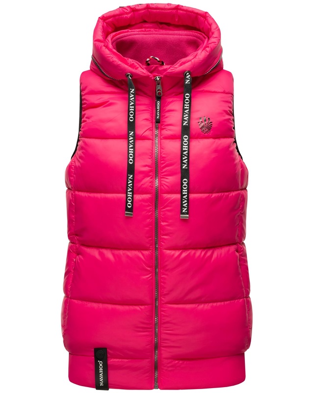 Navahoo Steppweste »Kassidy« stylische ärmellose Damen Weste mit Kapuze