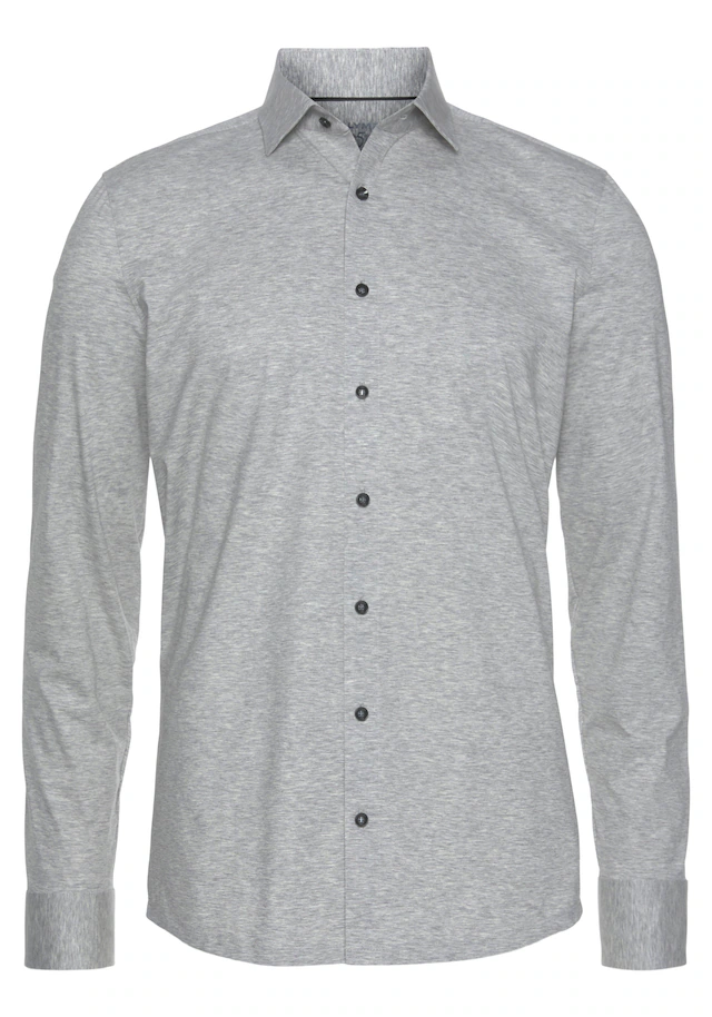 OLYMP Businesshemd »Level Five body fit Jerseyshirt« in Jersey Qualität
