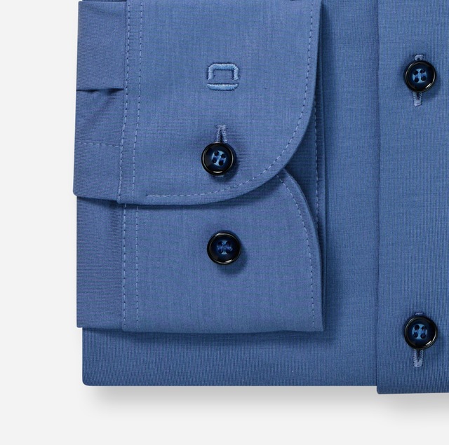 OLYMP Businesshemd »Level Five body fit Jerseyshirt« in Jersey Qualität