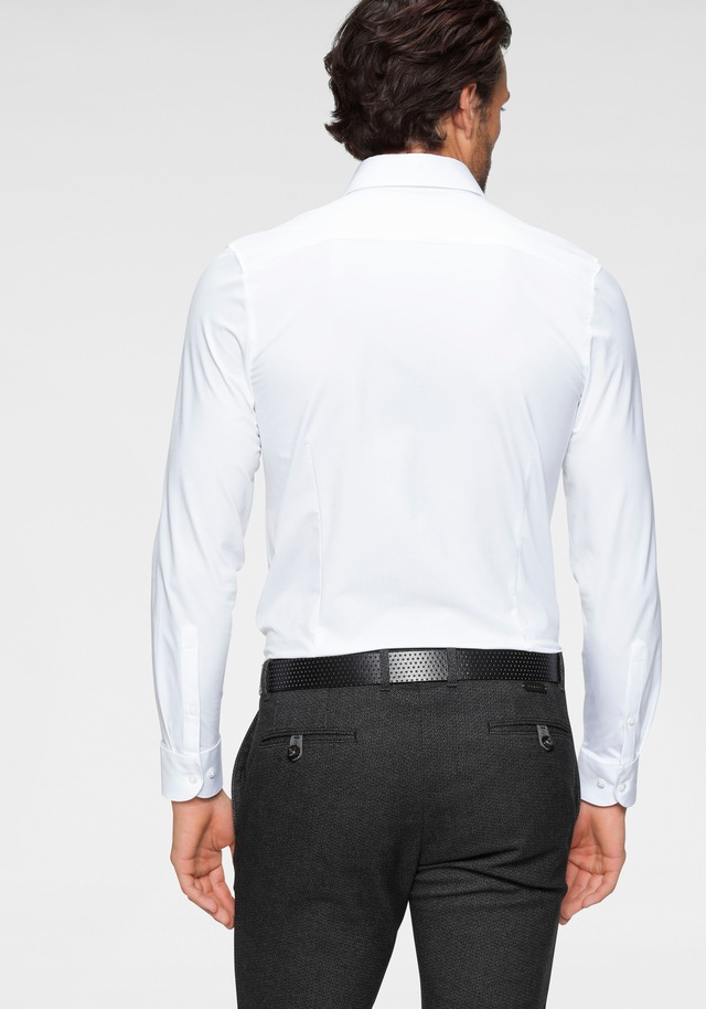 OLYMP Businesshemd »Level Five body fit Jerseyshirt« in Jersey Qualität