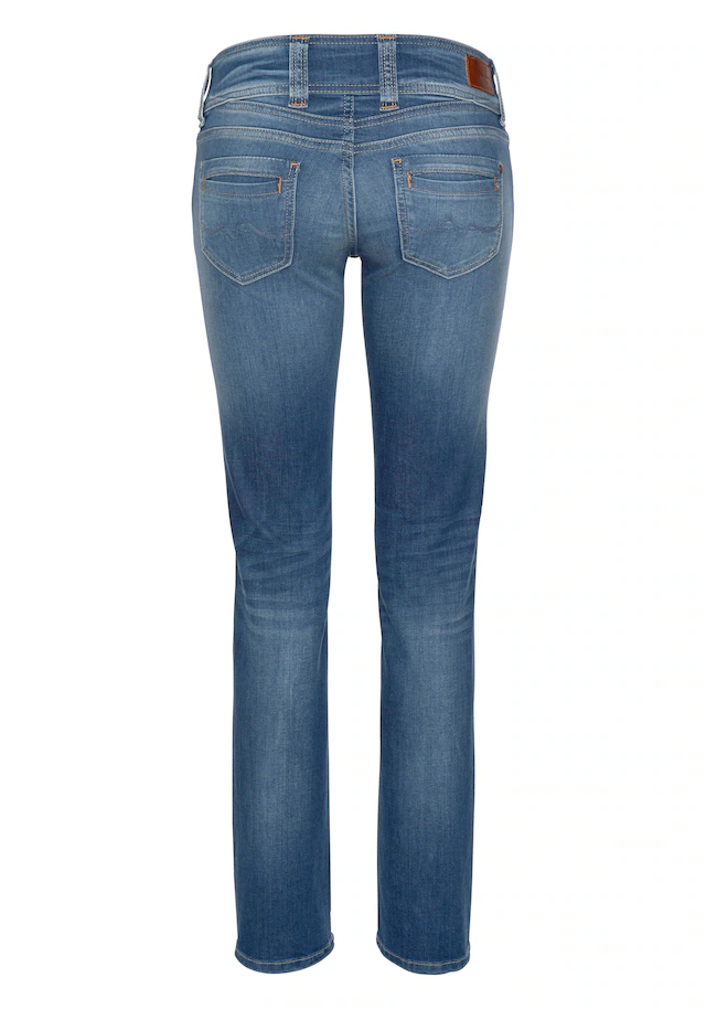 Pepe Jeans Straight-Jeans »GEN« in Baumwoll-Qualtät mit geradem Bein und Doppel-Knopf-Bund