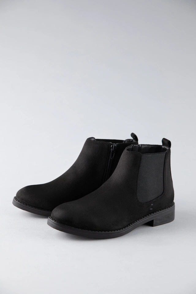 Aniston SHOES Chelseaboots Stiefelette, Blockabsatz, mit breitem Stretch