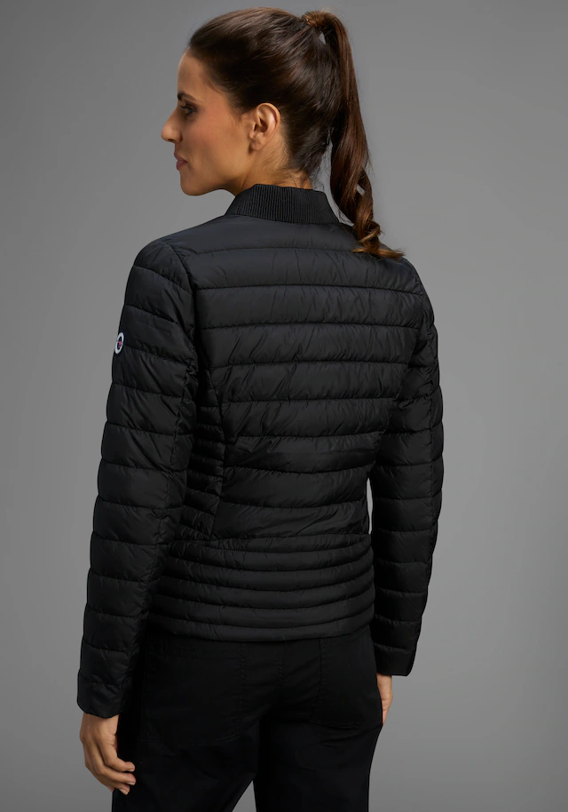 KangaROOS Steppjacke Übergangsjacke, figurbetonter Schnitt, hüftlange Passform