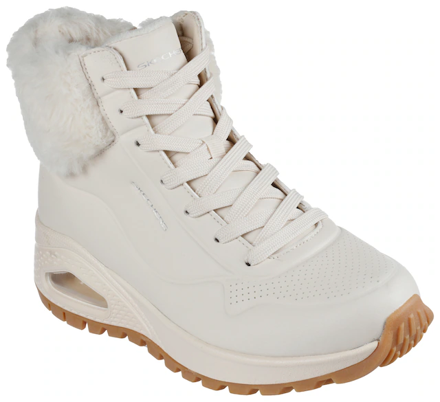 Skechers Schnürboots »UNO RUGGED - FALL AIR« Winterboots mit Air-Cooled Memory Foam® Komfort-Innensohle