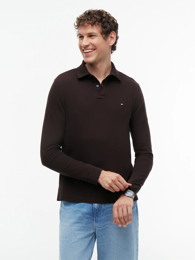 Tommy Hilfiger Langarm-Poloshirt »1985 REGULAR LS POLO«