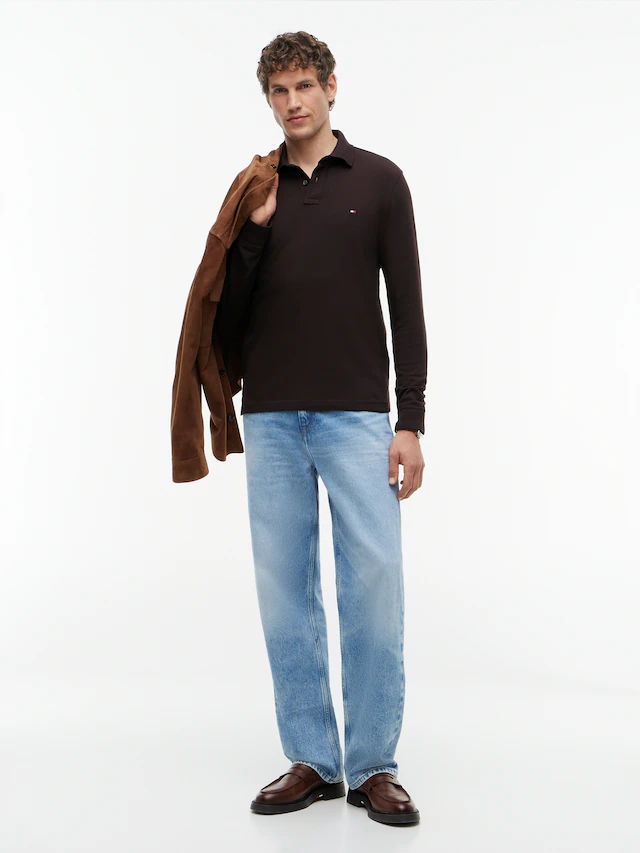 Tommy Hilfiger Langarm-Poloshirt »1985 REGULAR LS POLO«