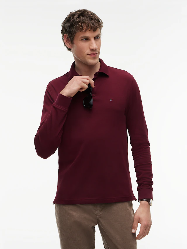 Tommy Hilfiger Langarm-Poloshirt »1985 REGULAR LS POLO«