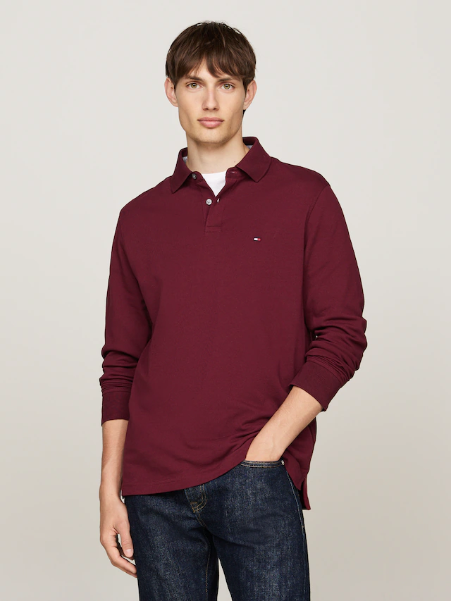 Tommy Hilfiger Langarm-Poloshirt »1985 REGULAR LS POLO«