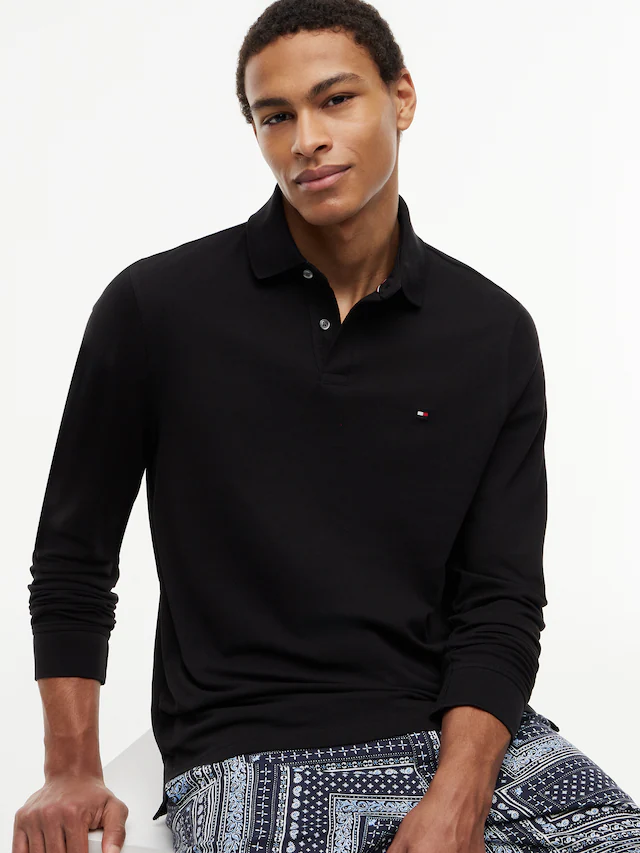Tommy Hilfiger Langarm-Poloshirt »1985 REGULAR LS POLO«