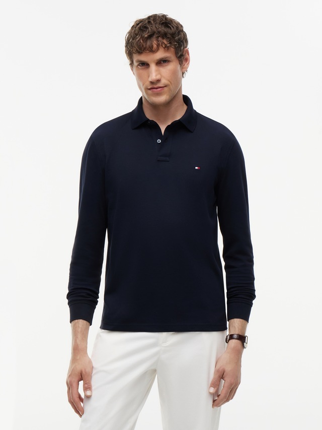 Tommy Hilfiger Langarm-Poloshirt »1985 REGULAR LS POLO«