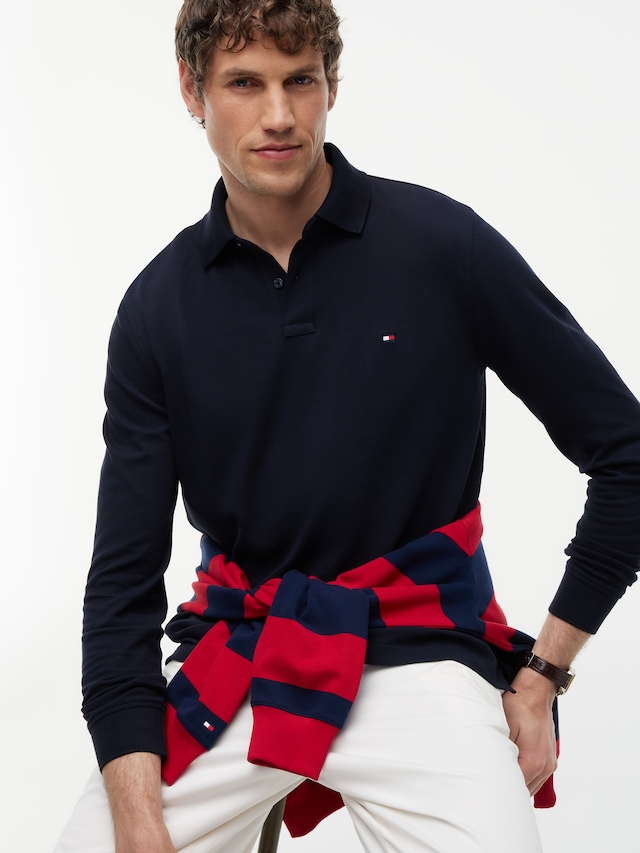 Tommy Hilfiger Langarm-Poloshirt »1985 REGULAR LS POLO«