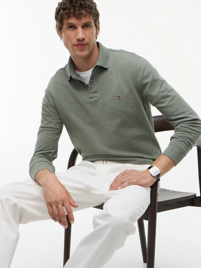 Tommy Hilfiger Langarm-Poloshirt »1985 REGULAR LS POLO«