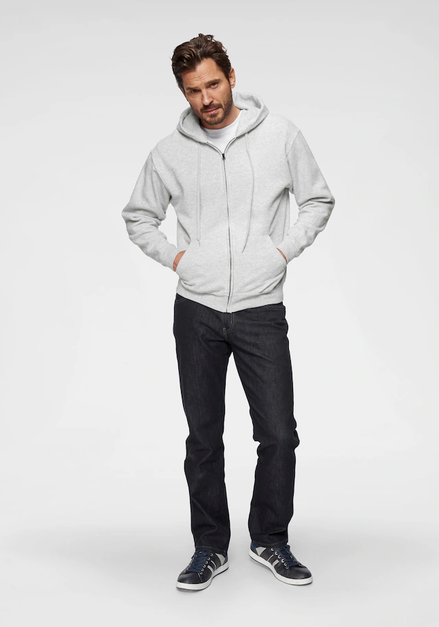 Fruit of the Loom Kapuzensweatjacke mit Kängurutasche
