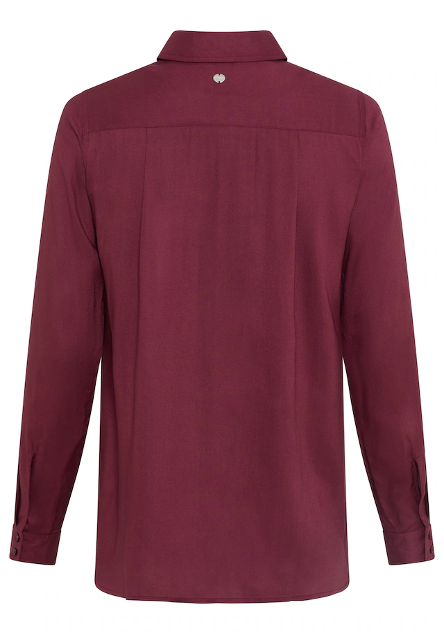 Tamaris Hemdbluse »mit lockerem Schnitt, aus fließender Viskose-Qualität« im Oversize-Look mit Tasche