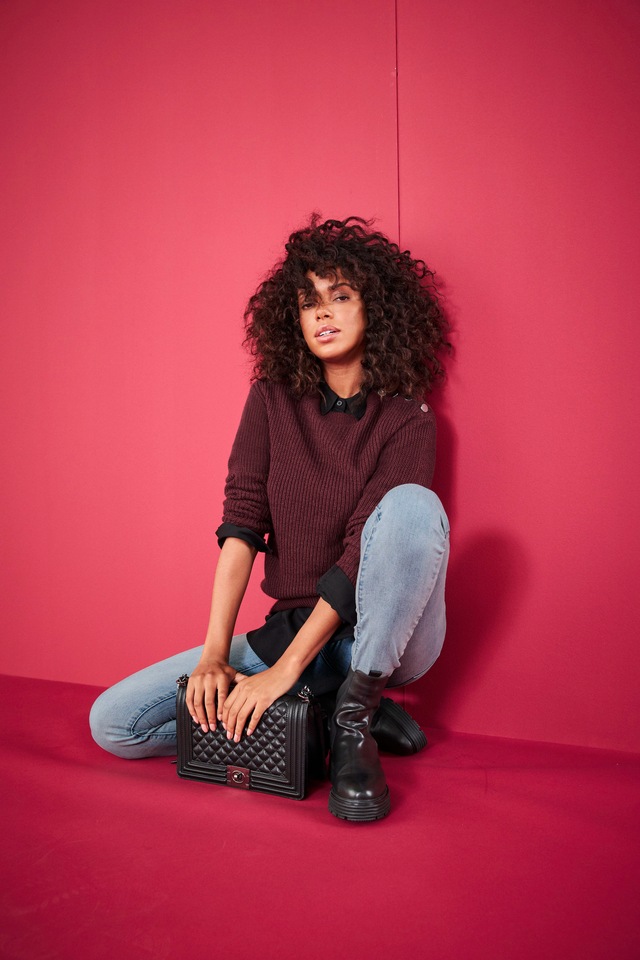 Tamaris Hemdbluse »mit lockerem Schnitt, aus fließender Viskose-Qualität« im Oversize-Look mit Tasche