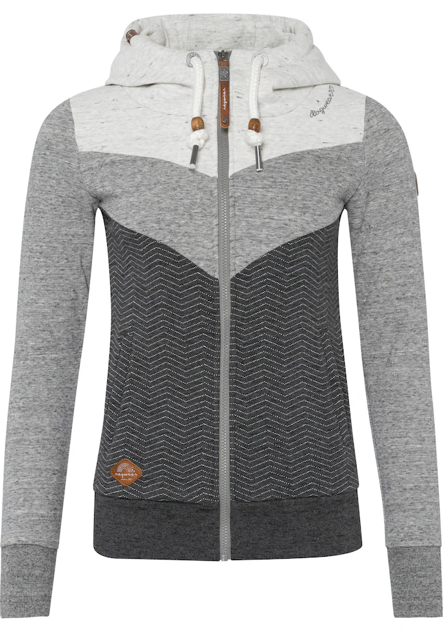 Ragwear Sweatjacke »TREGA ZIP O« im Colorblocking-Design
