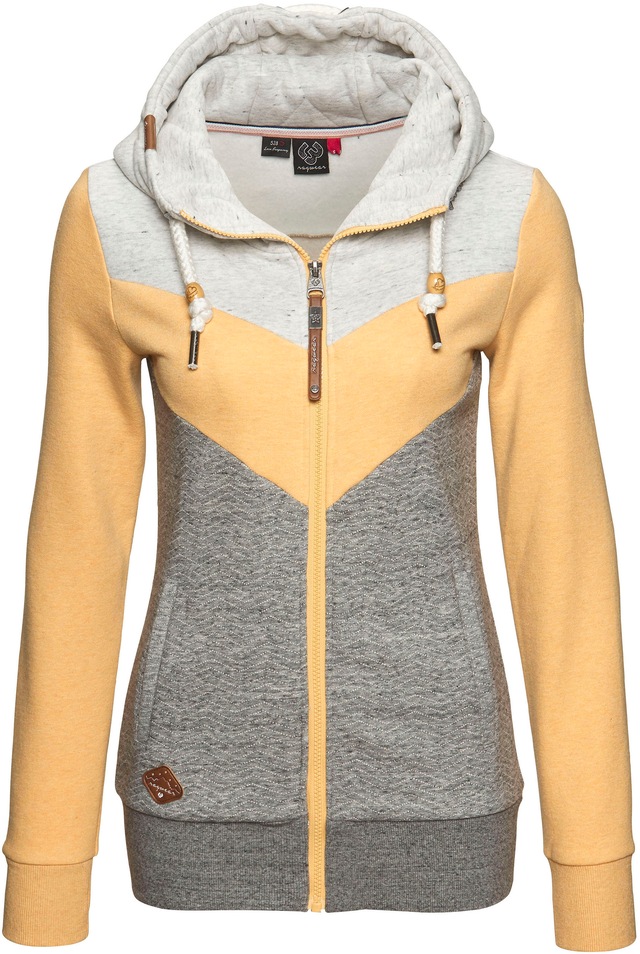 Ragwear Sweatjacke »TREGA ZIP O« im Colorblocking-Design