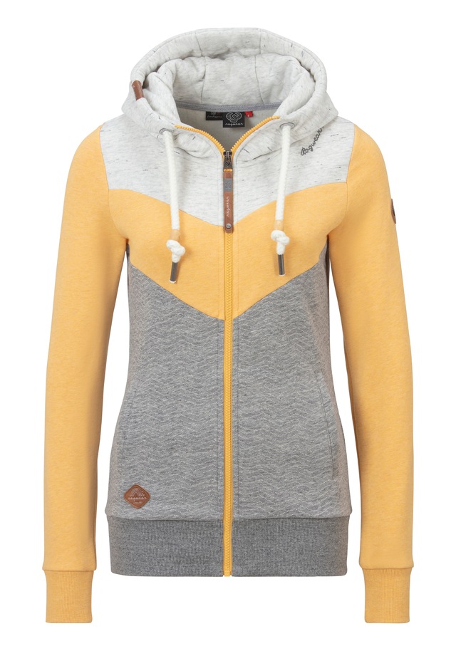 Ragwear Sweatjacke »TREGA ZIP O« im Colorblocking-Design