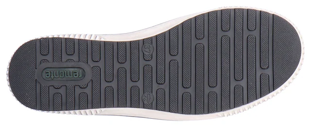 Remonte Schnürboots , Plateau, Schnürstiefelette, Boots in Crash-Optik