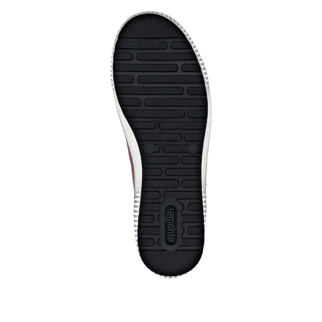 Remonte Schnürboots , Plateau, Schnürstiefelette, Boots in Crash-Optik
