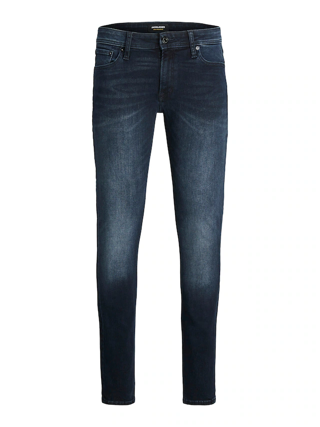 Jack & Jones Skinny-fit-Jeans »JJILIAM Skinny Jeans mit Used-Waschung für schlanke Silhouette« Abriebeffekte, modisch, skinny fit, Baumwollmischung,