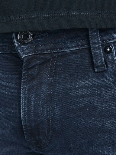 Jack & Jones Skinny-fit-Jeans »JJILIAM Skinny Jeans mit Used-Waschung für schlanke Silhouette« Abriebeffekte, modisch, skinny fit, Baumwollmischung,