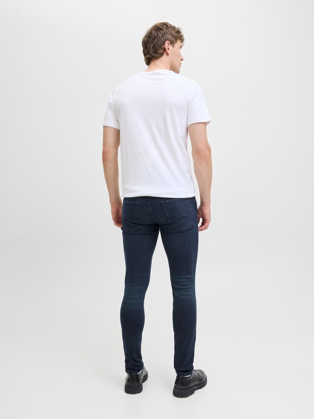 Jack & Jones Skinny-fit-Jeans »JJILIAM Skinny Jeans mit Used-Waschung für schlanke Silhouette« Abriebeffekte, modisch, skinny fit, Baumwollmischung,