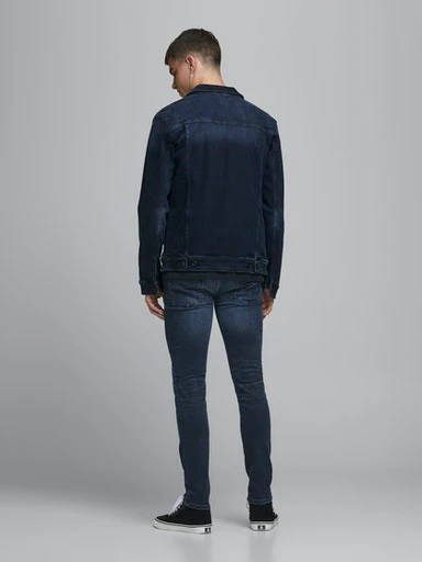 Jack & Jones Skinny-fit-Jeans »JJILIAM Skinny Jeans mit Used-Waschung für schlanke Silhouette« Abriebeffekte, modisch, skinny fit, Baumwollmischung,