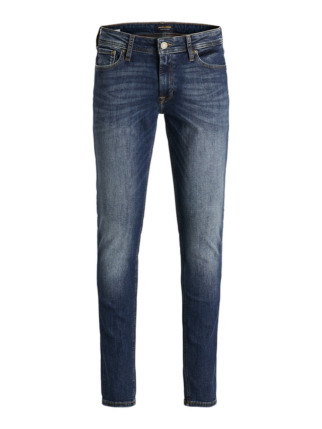 Jack & Jones Skinny-fit-Jeans »JJILIAM Skinny Jeans mit Used-Waschung für schlanke Silhouette« Abriebeffekte, modisch, skinny fit, Baumwollmischung,