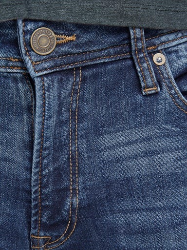 Jack & Jones Skinny-fit-Jeans »JJILIAM Skinny Jeans mit Used-Waschung für schlanke Silhouette« Abriebeffekte, modisch, skinny fit, Baumwollmischung,