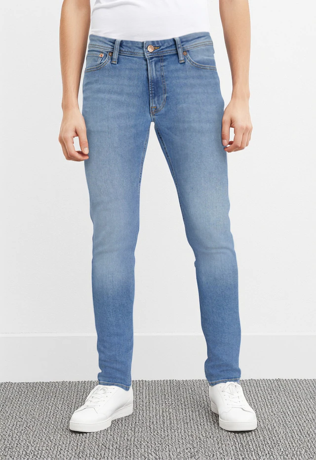 Jack & Jones Skinny-fit-Jeans »JJILIAM Skinny Jeans mit Used-Waschung für schlanke Silhouette« Abriebeffekte, modisch, skinny fit, Baumwollmischung,
