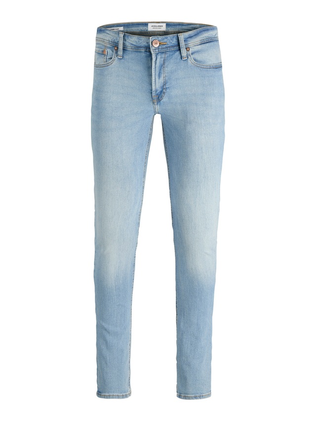 Jack & Jones Skinny-fit-Jeans »JJILIAM Skinny Jeans mit Used-Waschung für schlanke Silhouette« Abriebeffekte, modisch, skinny fit, Baumwollmischung,
