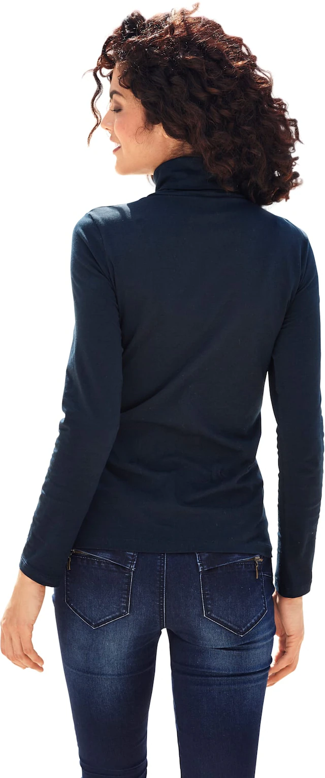 heine Rollkragenshirt »Rollkragen-Shirt« 1 Stk.