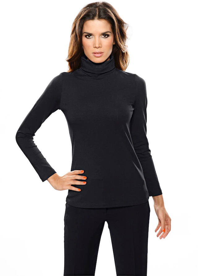 heine Rollkragenshirt »Rollkragen-Shirt« 1 Stk.