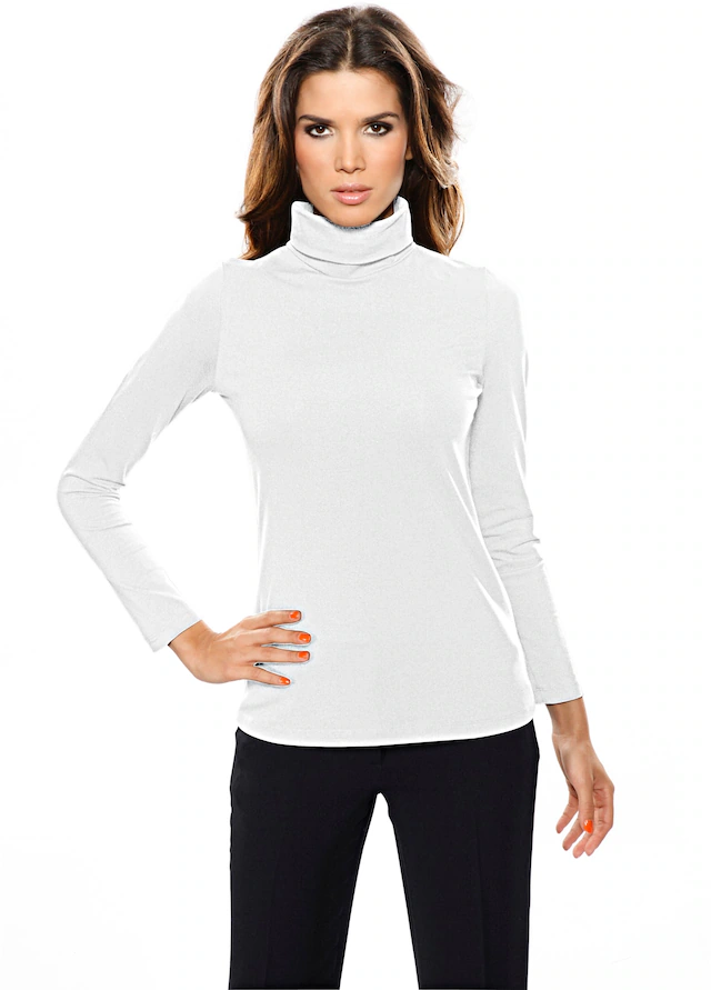 heine Rollkragenshirt »Rollkragen-Shirt« 1 Stk.