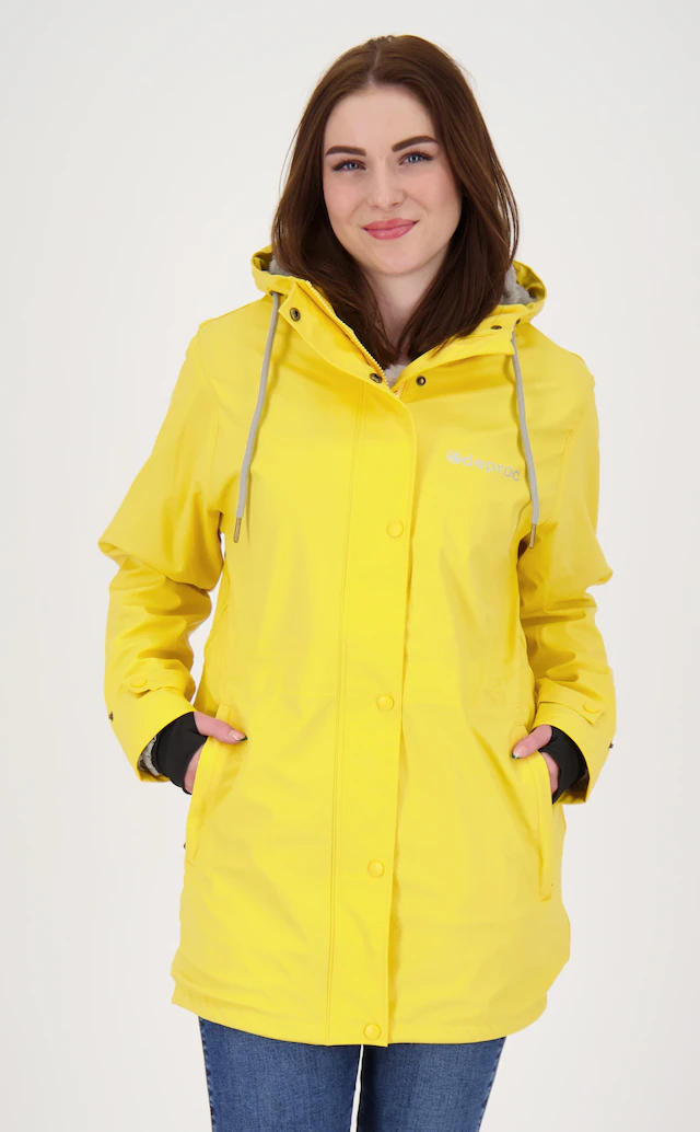 DEPROC Active Regenjacke »Friesennerz ELLESMERE WOMEN« mit Kapuze auch in Großen Größen erhältlich