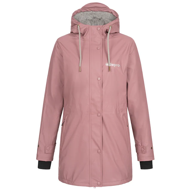 DEPROC Active Regenjacke »Friesennerz ELLESMERE WOMEN« mit Kapuze auch in Großen Größen erhältlich